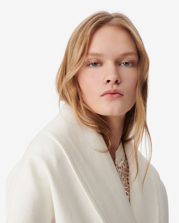 Iro VESTE OVERSIZE WHI02