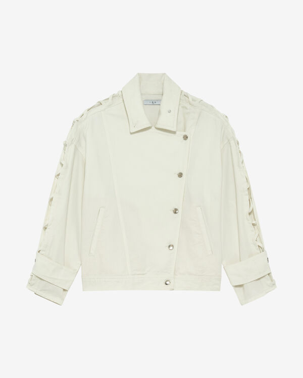 iro VESTE OVERSIZE WHI16