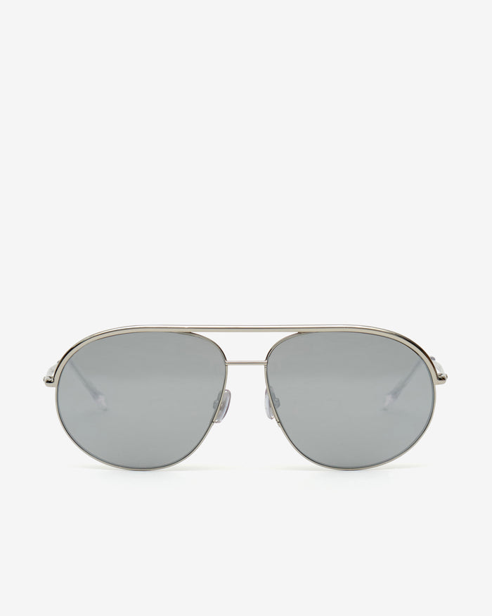 isabel marant AVIATOR TYMO Femme Shiny Pall/Silver Mirror