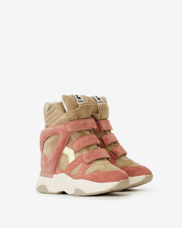 Isabel Marant BASKETS BALSKEE Femme Light Beige/Pink