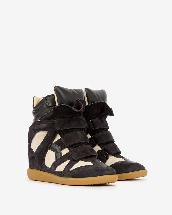 Isabel Marant BASKETS BEKETT Femme Faded Black/Chalk