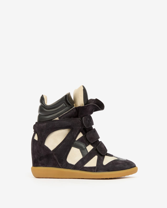 isabel marant BASKETS BEKETT Femme Faded Black/Chalk