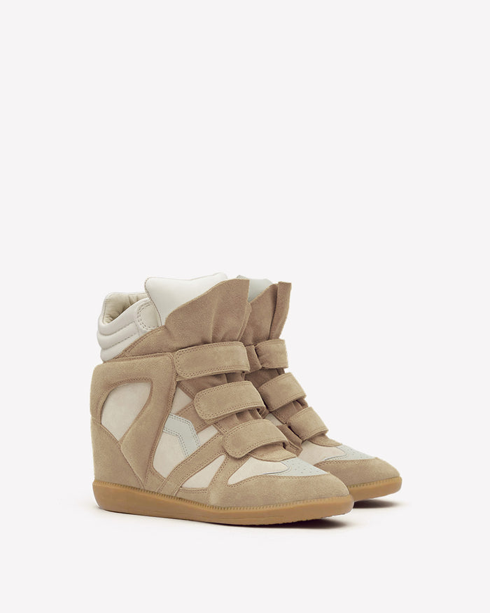 Isabel Marant BASKETS BEKETT Femme Light Beige/Chalk