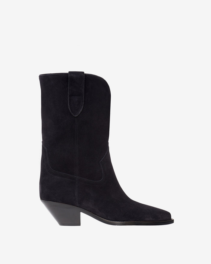 isabel marant Bottes Santiags Dahope Femme noir délavé