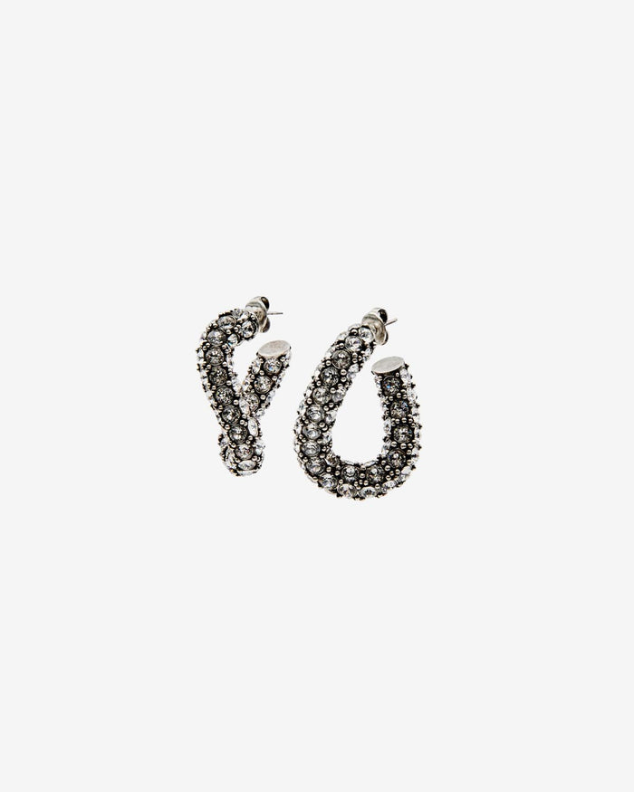 isabel marant Boucles d'oreille Funky Ring Femme argenté