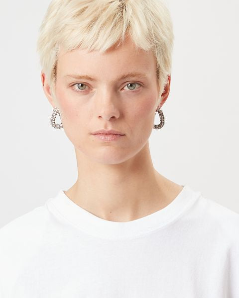 isabel marant Boucles d'oreille Funky Ring Femme argenté