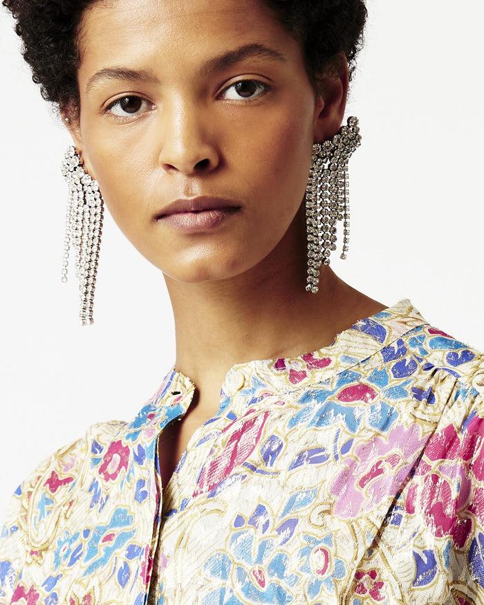 Isabel Marant Boucles D'oreilles A Wild Shore Femme Transparent