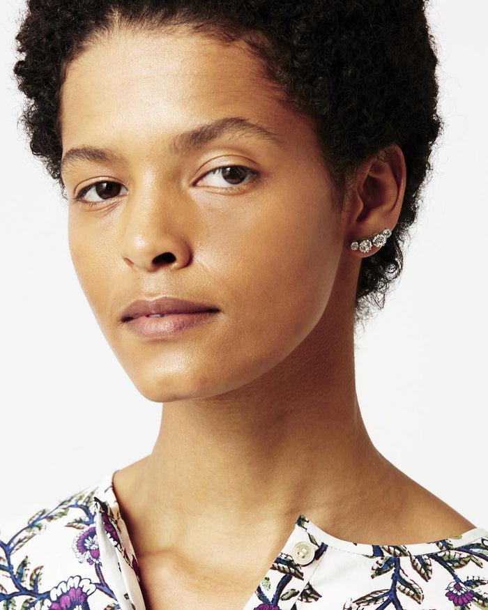 Isabel Marant Boucles D'oreilles A Wild Shore Femme Transparent