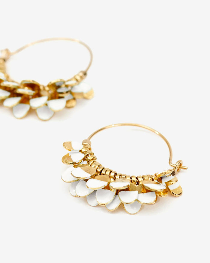 Isabel Marant Boucles D'oreilles Casablanca Femme écru
