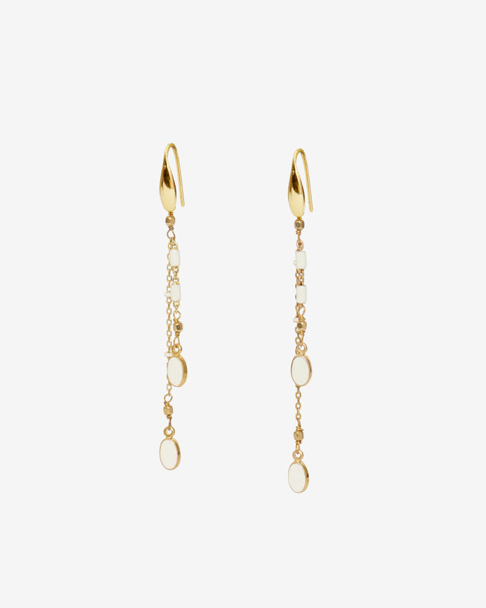 isabel marant Boucles d'oreilles Casablanca Femme écru