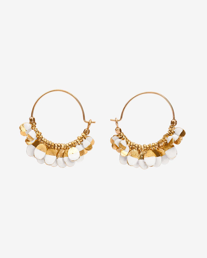 isabel marant Boucles d'oreilles Casablanca Femme écru