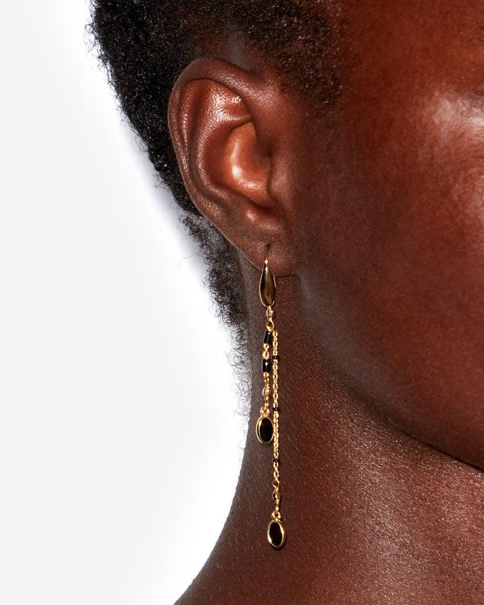 Isabel Marant BOUCLES D'OREILLES CASABLANCA Femme Noir