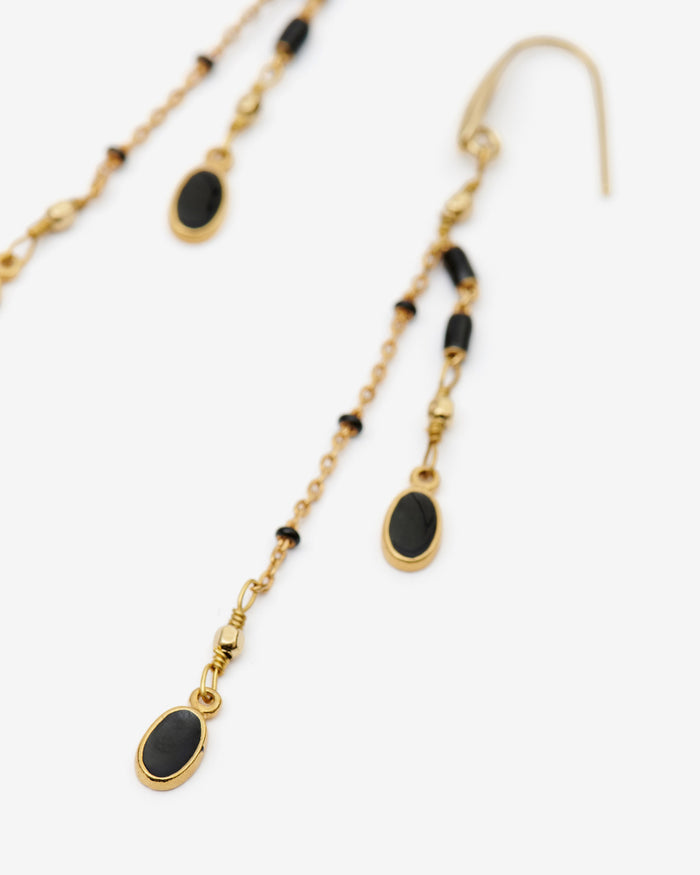 Isabel Marant BOUCLES D'OREILLES CASABLANCA Femme Noir