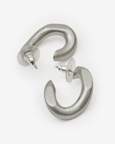 Isabel Marant BOUCLES D'OREILLES LINKS Femme Argent