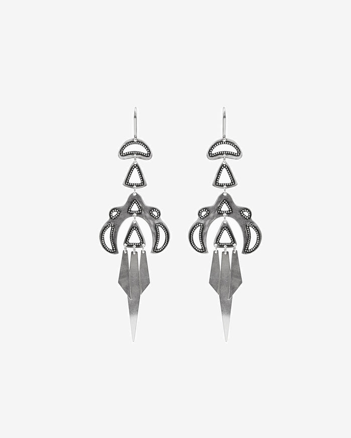 isabel marant BOUCLES D'OREILLES MIJINA Femme argent