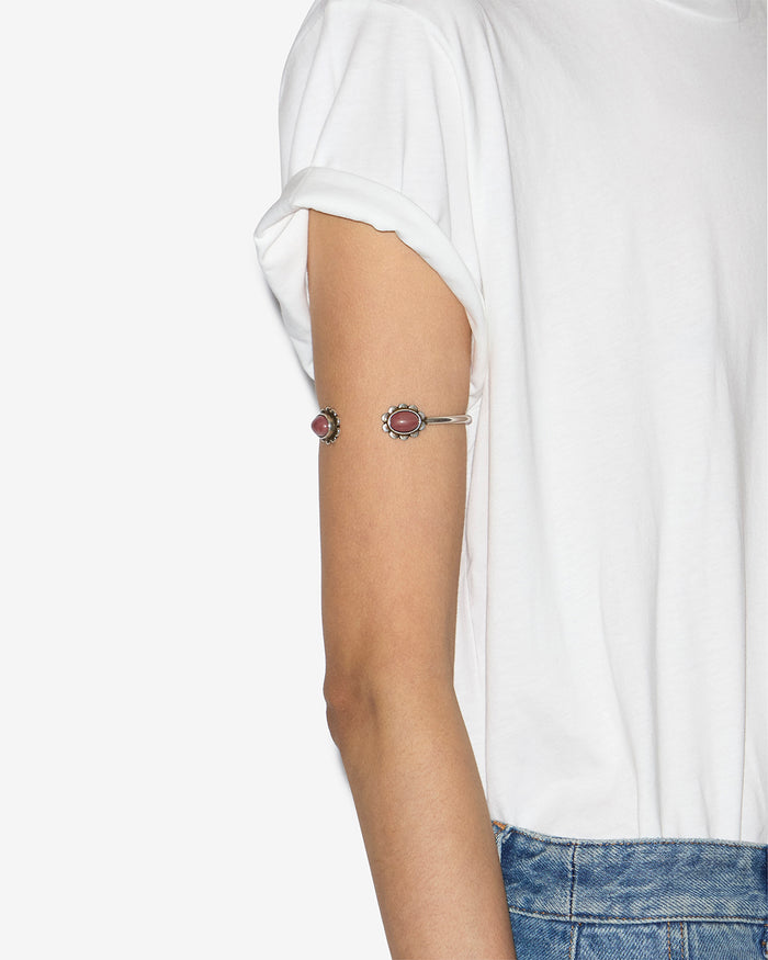 Isabel Marant BRACELET HANA Femme Bois De Rose-argenté