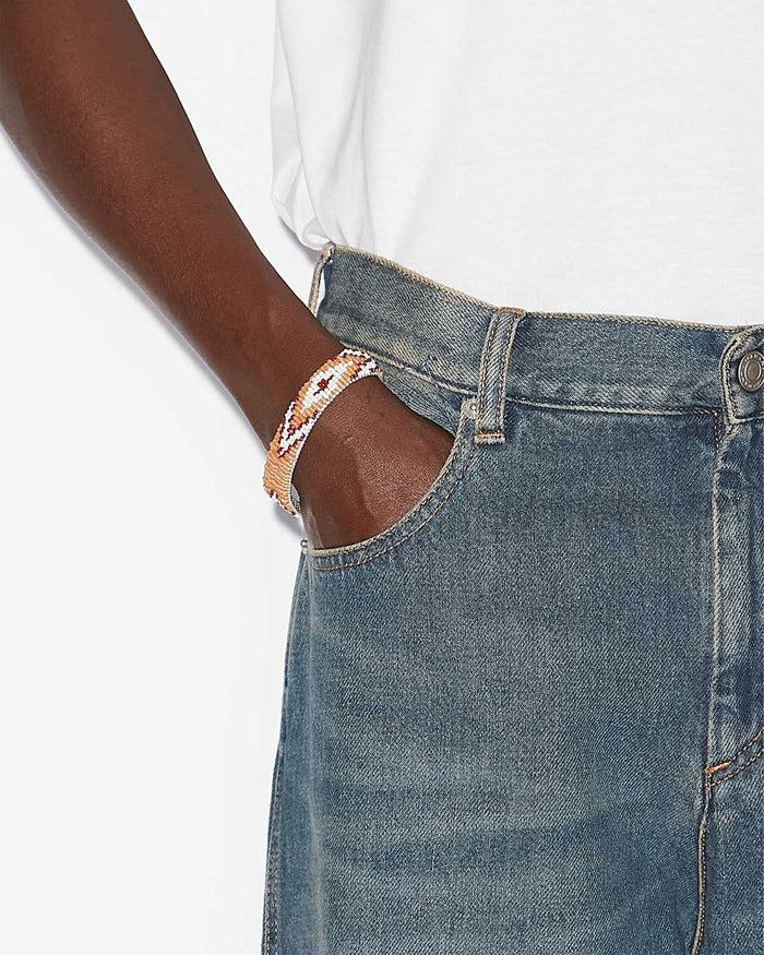 Isabel Marant BRACELET PILLAN Homme Naturel Et Argenté