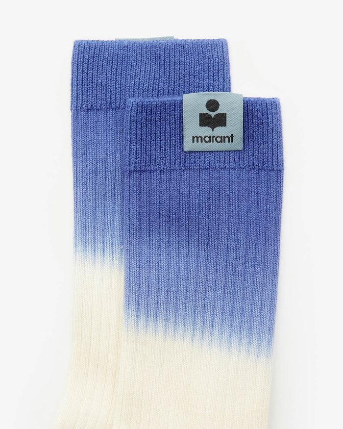 Isabel Marant CHAUSSETTES MIZIA Homme Bleu Clair/Bleu