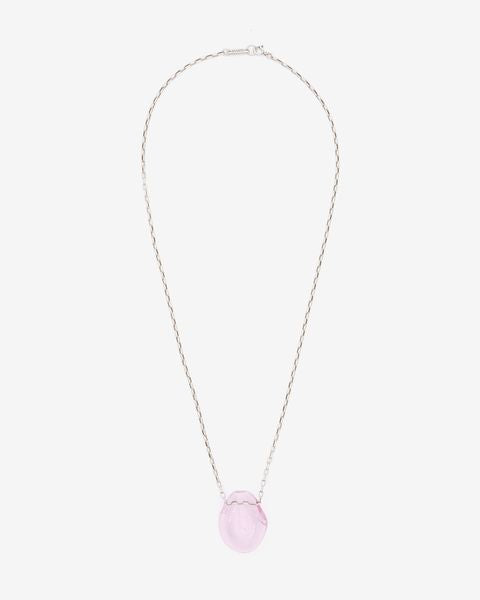 Isabel Marant Collier Bubble Femme Clair Rose-argenté