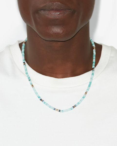 Isabel Marant Collier Perfectly Man Homme Pacific-argenté