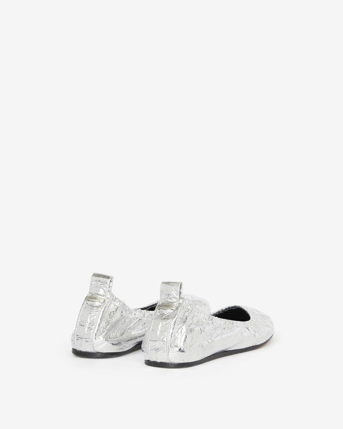 Isabel Marant Ballerines Belna Femme Argent