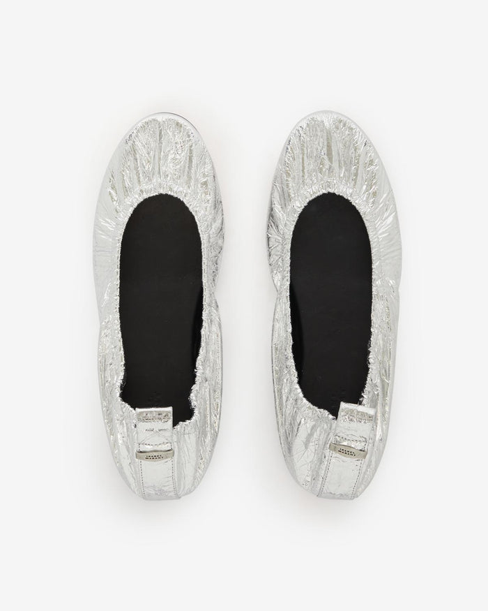 Isabel Marant Ballerines Belna Femme Argent
