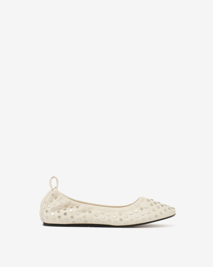 isabel marant Ballerines Belna Femme blanc