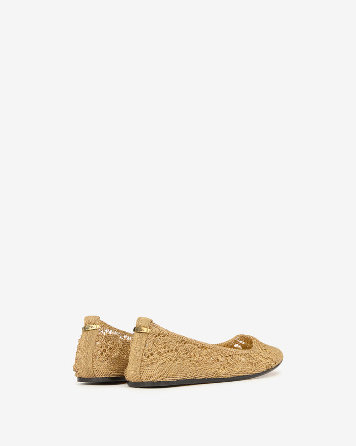 Isabel Marant BALLERINES BELNA Femme Doré