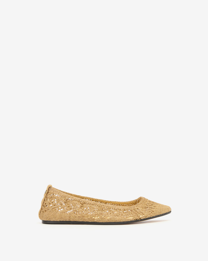 isabel marant BALLERINES BELNA Femme doré