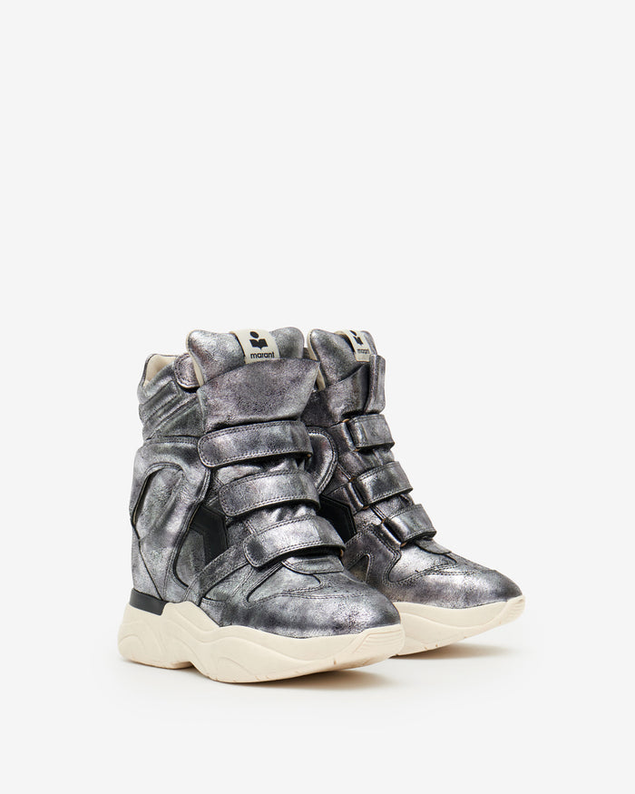 Isabel Marant Baskets Balskee Femme Argent