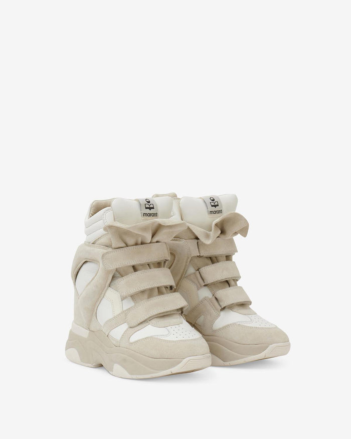 Isabel Marant Baskets Balskee Femme Blanc