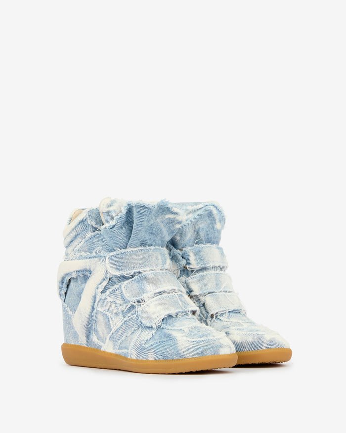 Isabel Marant BASKETS BEKETT Femme Bleu
