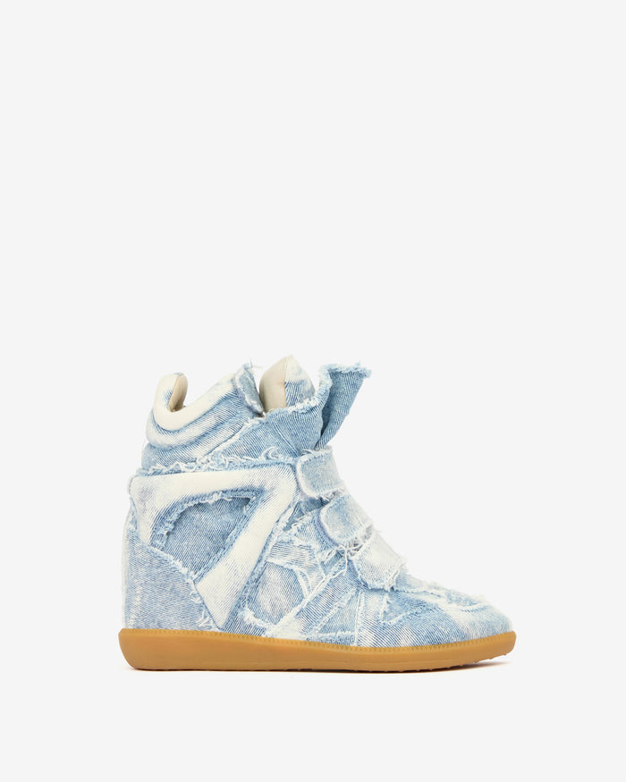 isabel marant BASKETS BEKETT Femme bleu