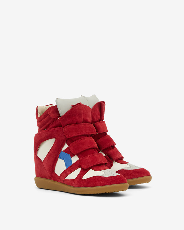 Isabel Marant BASKETS BEKETT Femme Rouge