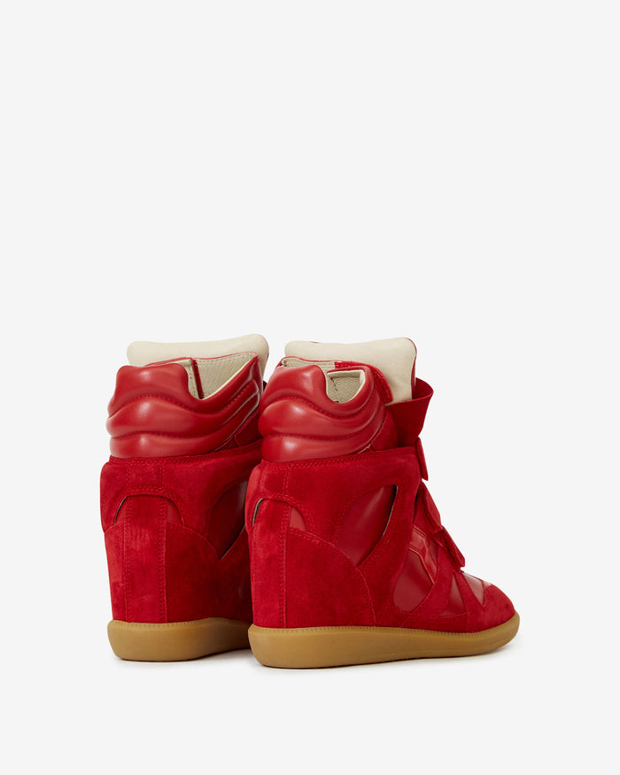 Isabel Marant BASKETS BEKETT Femme Rouge