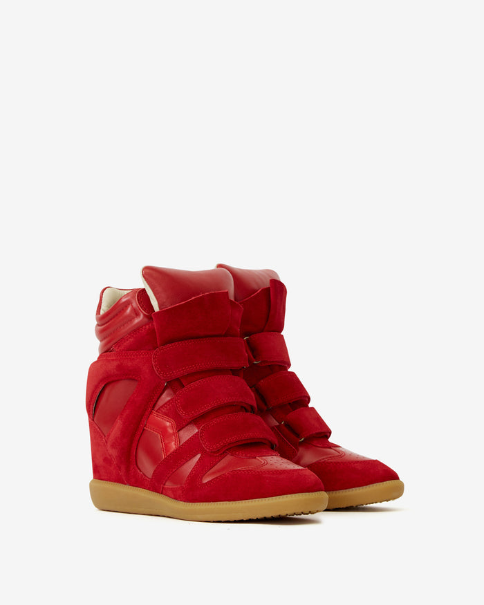 Isabel Marant BASKETS BEKETT Femme Rouge