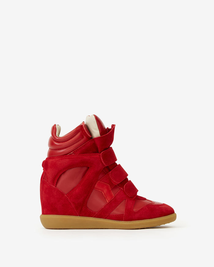 isabel marant BASKETS BEKETT Femme rouge
