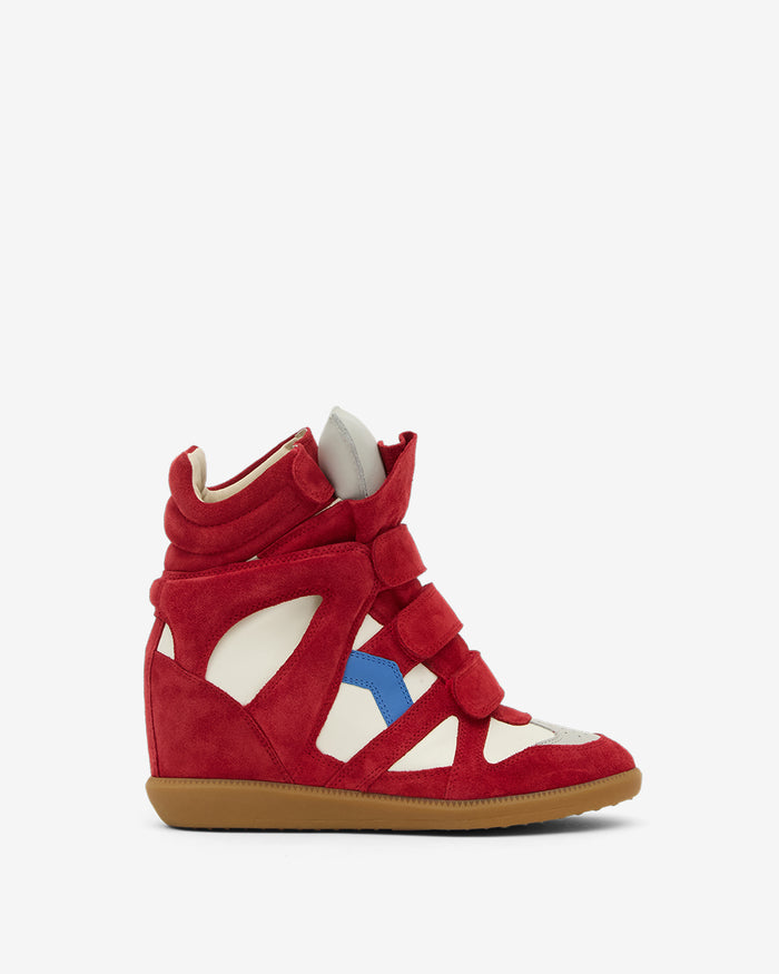 isabel marant BASKETS BEKETT Femme rouge