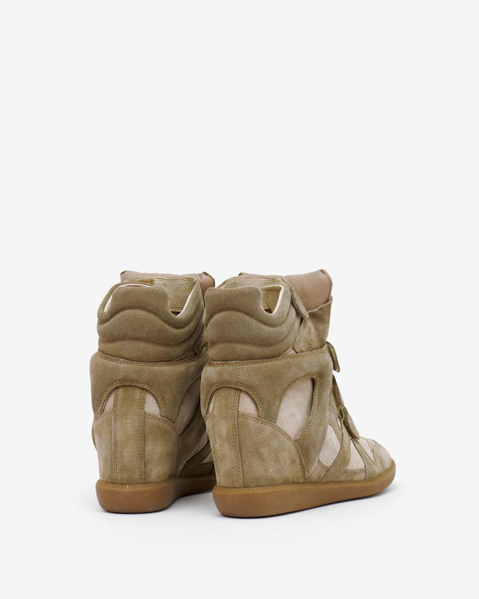 Isabel Marant Baskets Bekett Femme Taupe