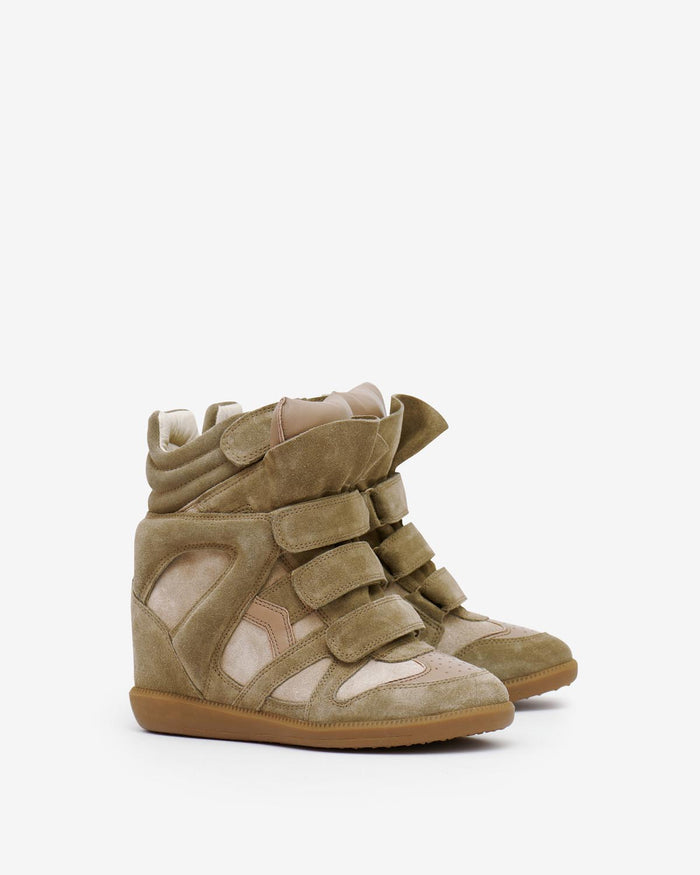 Isabel Marant Baskets Bekett Femme Taupe