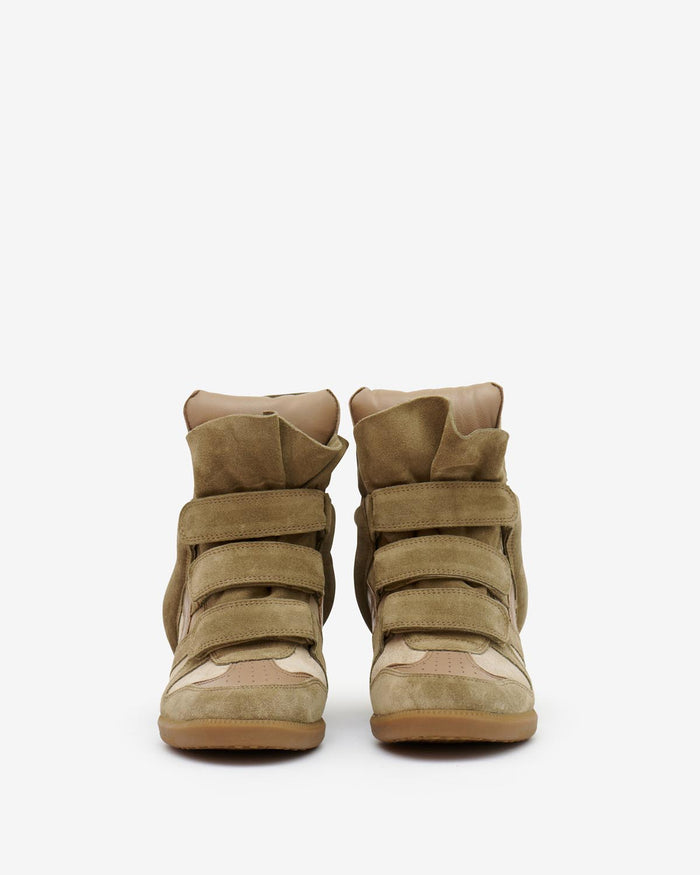 Isabel Marant Baskets Bekett Femme Taupe
