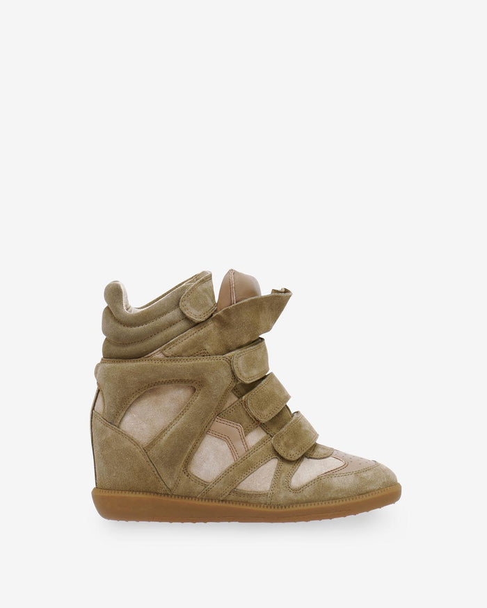 isabel marant Baskets Bekett Femme taupe