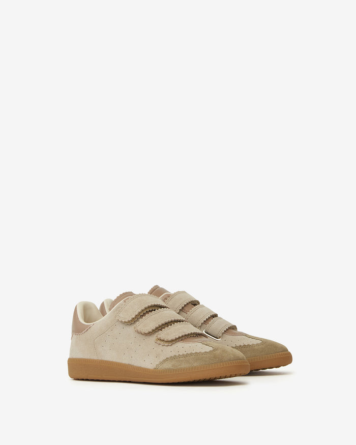 Isabel Marant Baskets Beth Femme Taupe