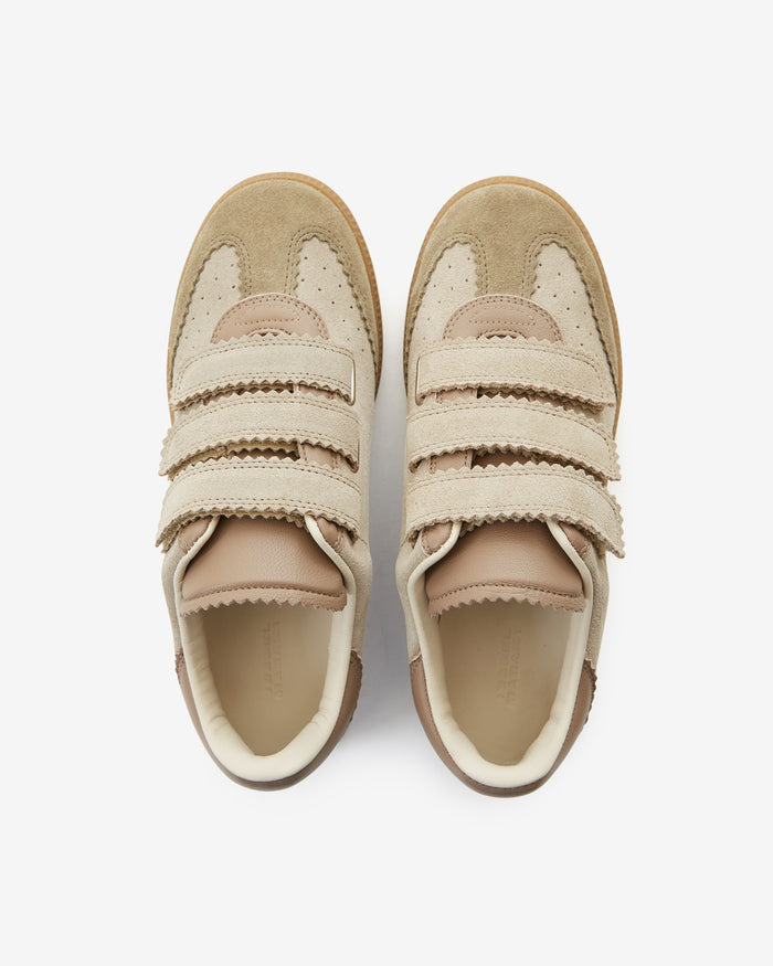 Isabel Marant Baskets Beth Femme Taupe