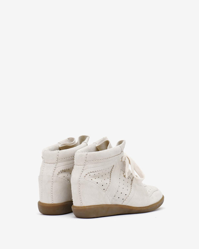 Isabel Marant Baskets Bobby Femme Beige