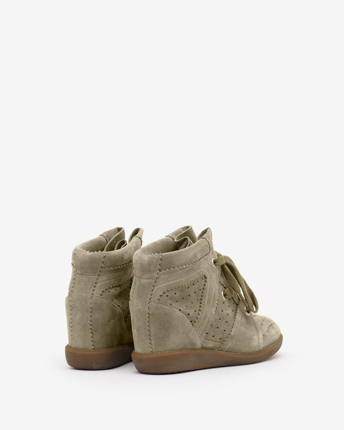 Isabel Marant Baskets Bobby Femme Taupe