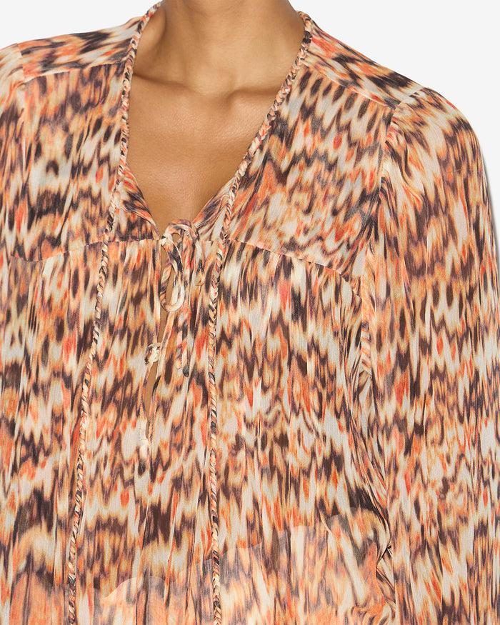Isabel Marant BLOUSE AMETISSA Femme Orange