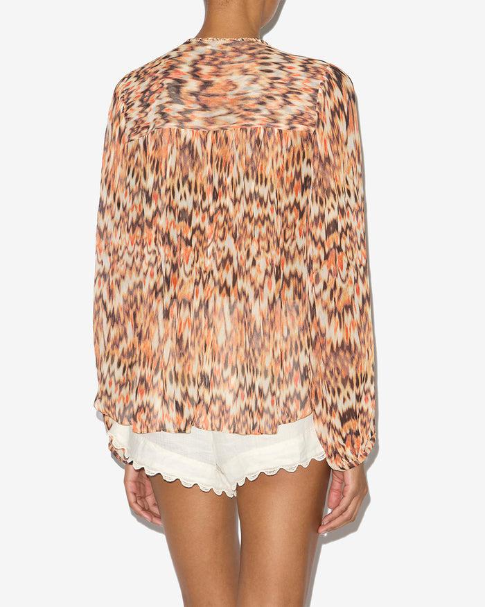Isabel Marant BLOUSE AMETISSA Femme Orange