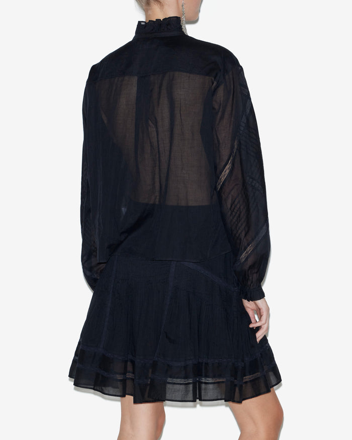 Isabel Marant Blouse Gaia Femme Noir