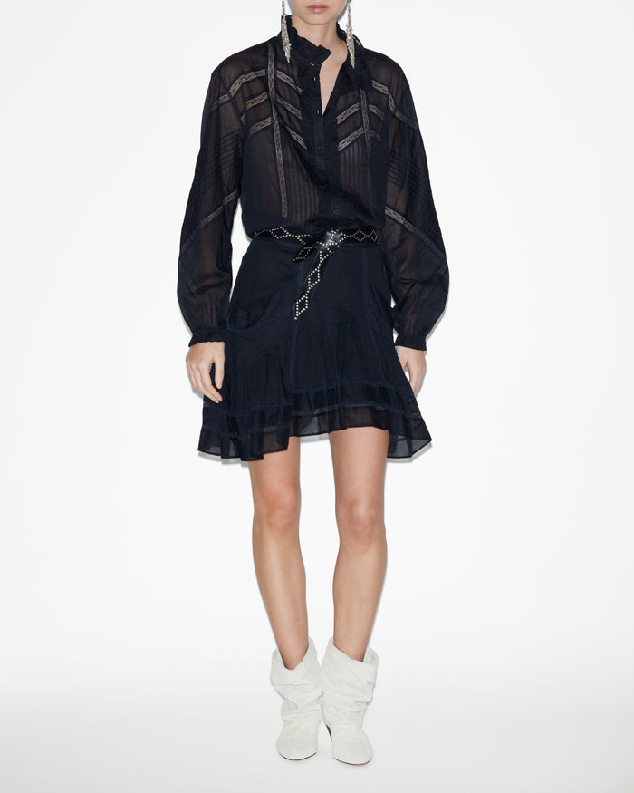 isabel marant Blouse Gaia Femme noir